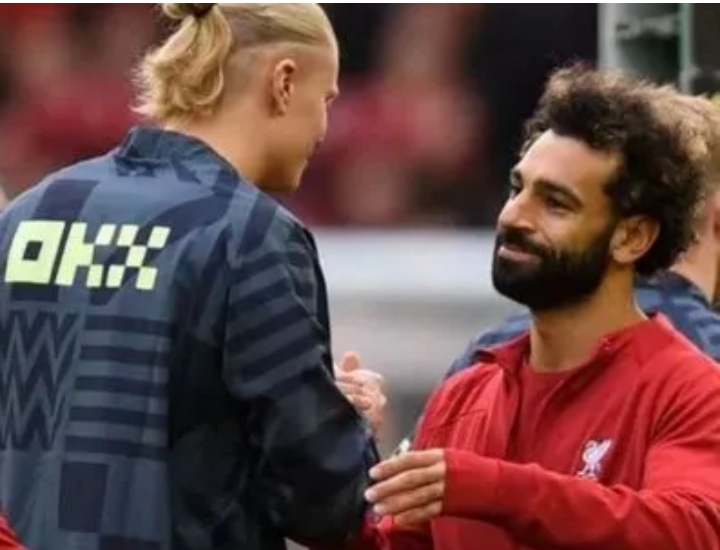 Despite being the top scorer in the Premier League, the award that Mohamed Salah proudly shows off to Haaland