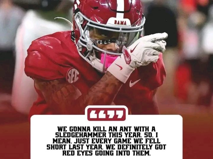 Breaking News: Ryan Williams Declares Alabama Is “Out for Revenge” in 2025 —“Alabama football doesn’t settle for second-best. We’re out for revenge, and we’re ready to prove to everyone why we’re the best.”