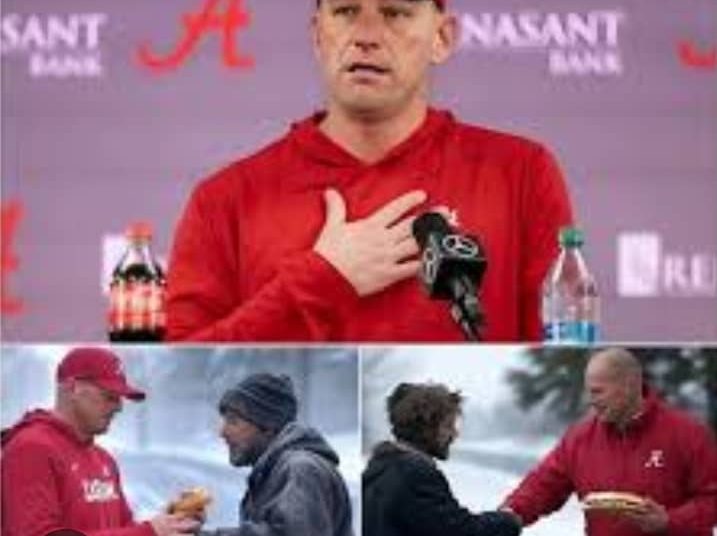 ESPN Report: Alabama Crimson Tide Football  Head Coach Kalen DeBoer has landed a historic $8.6 million endorsement deal with Powerade. In an impressive act of generosity, he has contributed $2.1 million to the football program and donated thousands to orphanages, cementing his reputation as a leader both on and off the court.