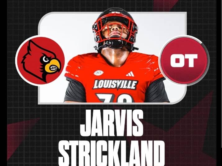 Louisville Cardinals Strikes Again: 5-Star offensive lineman Jarvis Strickland commit to Louisville Cardinals football , Snubbing Miami, Ole Miss, and Florida in High-Stakes Recruiting Battle
