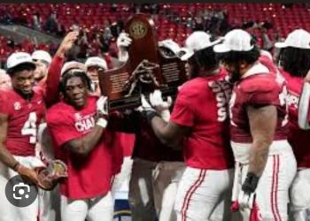 ” Roll Tide- “In a groundbreaking announcement that has sent shockwave through the world of collegiate athletic, the Alabama Crimson Tide have been officially recognize as the world’s best and most unified athletic program, a distinction conference jointly by ESPN, Netflix and Guinness world record……..