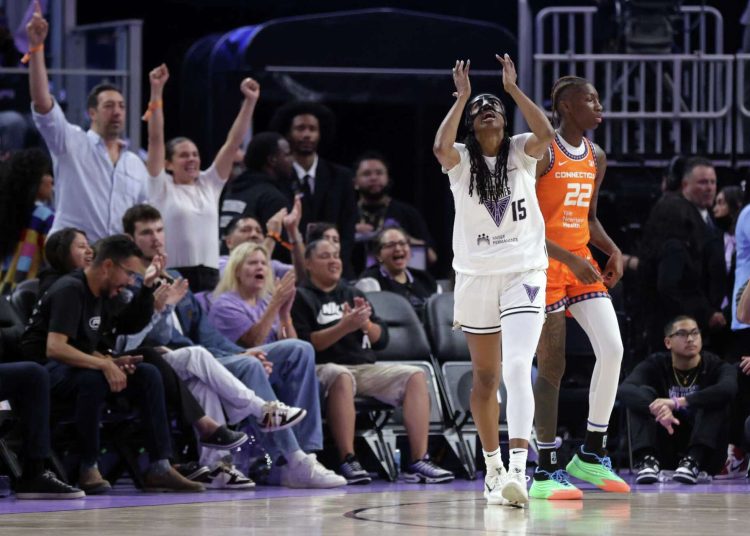 Valkyries roll past woeful Sun, move into seventh with 13 games to play