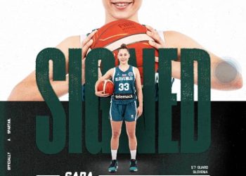 Michigan State head women’s basketball coach Robyn Fralick announced the addition of Sara Sambolic to the 2025-26 roster