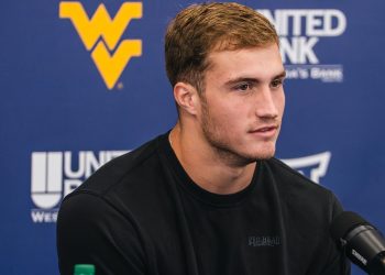 Makane’ole Thrilled to Return to Offensive Line Role at West Virginia University, Affirming His Identity as an Offensive Lineman and Expressing His Determination to Showcase His Abilities to Both the Fans and Coaches