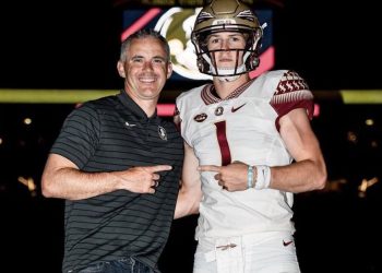Florida State Seminoles QB Brock Glenn has reportedly turned down a massive $11.2 million NIL offer from Alabama, reaffirming his commitment to finishing his college career with Florida State Seminoles