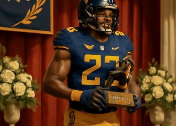 West Virginia running back Jahiem White continues to earn preseason recognition and hype ahead of the 2025 College Football season as he receives the prestigious Dark Horse Award