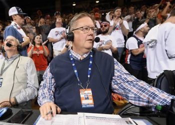 BREAKING:  In a tribute to a broadcasting career that has become synonymous with the spirit of Auburn Tiger, Andy Barcham the longtime “Voice of Auburn tiger ,” has been named the Best Play-by-Play Announcer in College Sports by ESPN.  The announcement, which celebrates Andy Barcham decades of dedicated service and his ability to capture the heart of the Auburn tiger, has been..