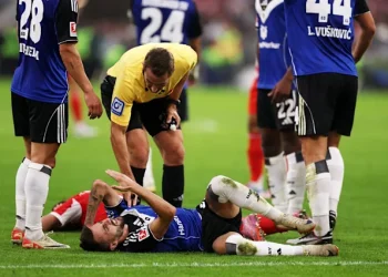 TRAURIGE NACHRICHT: Arsenal-Leihgabe erleidet Knieverletzungsschock nach Roter Karte im Bundesliga-Einsatz gegen Union Berlin