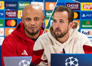 “Der FC Bayern München feiert Harry Kanes meisterhafte Anpassung an die Mittelfeldrolle und hebt seine Spielübersicht, Elfmeterstärke und eiskalte Ruhe in Drucksituationen hervor.”