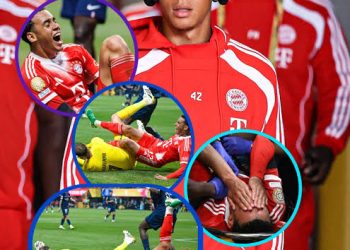 TRAURIGE NACHRICHT: Fabrizio Romano gibt herzzerreißendes Update zu Jamal Musialas Verletzung – Es könnte das Ende seiner Fußballkarriere bedeuten