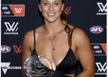 Twice the Glory, Twice the Hangtime: Schleicher’s Phenomenal Pair of Gravity-Defying Grabs Earn Her Dual AFLW Mark of the Year Nominations in a Season Fans Will Never Forget