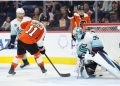 Flyers’ varied offensive approach against Kraken bodes well for future success
