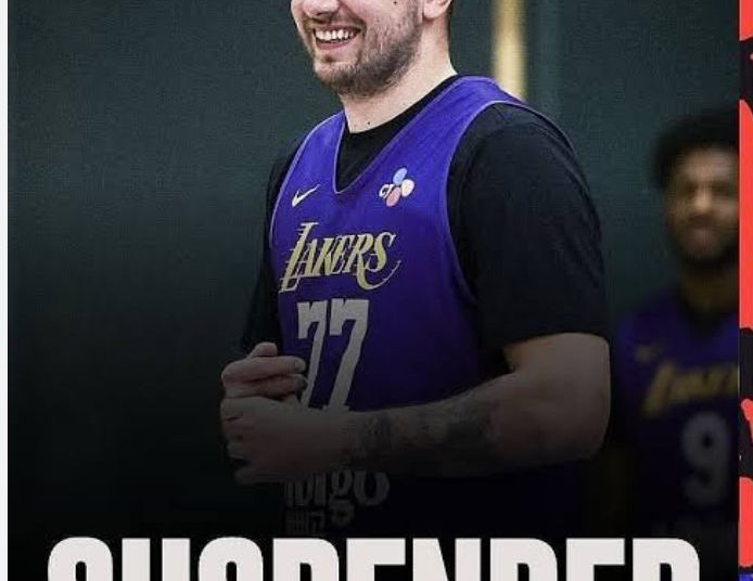 “We Want Him Back”: Los Angeles Lakers Fans in Tears as Point Guard Luka Dončić Suspended Indefinitely today….Read More