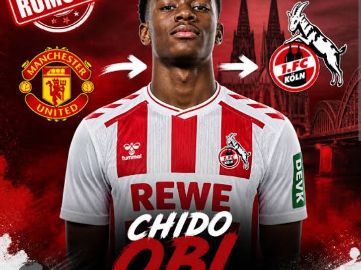 1. FC Köln steht kurz vor der Verpflichtung von Manchester-United-Wunderkind Chido Obi auf Leihbasis für eine Saison.