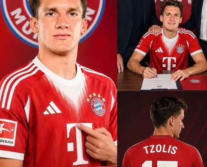 Eilmeldung: Bayern München verpflichtet Christos Tzolis für sensationelle 60 Millionen Pfund mit einem Fünfjahresvertrag…