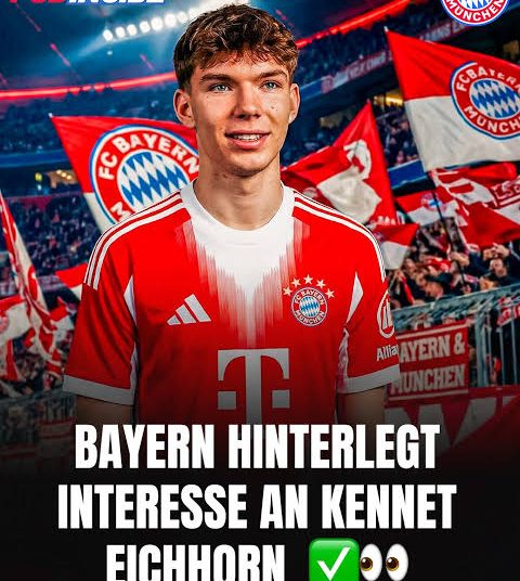 Bayern München landet den nächsten Transfer-Coup: Hertha-Berlins Wunderkind Kennet Eichhorn bricht nach emotionaler Vertragsunterschrift beim FC Bayern in Tränen aus