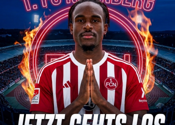 Eilmeldung: Torjäger Noel Futkeu unterschreibt langfristigen Vertrag beim 1. FC Nürnberg … Weiterlesen …