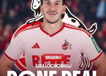 GROSSE TRANSFERMELDUNG: Der 1. FC Köln setzt sich gegen die Konkurrenz durch und verpflichtet Luka Lochoshvili für 20 Millionen Euro.