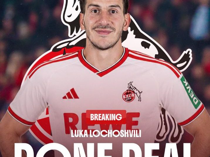 GROSSE TRANSFERMELDUNG: Der 1. FC Köln setzt sich gegen die Konkurrenz durch und verpflichtet Luka Lochoshvili für 20 Millionen Euro.