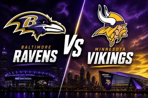 Ravens vs Vikings preseason match update….