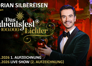 EIN FESTLICHES SPEKTAKEL: Florian Silbereisen wird „Das Adventsfest der 100.000 Lichter“ im November live in Suhl moderieren.