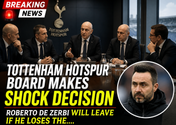 🚨🔥 BREAKING: TOTTENHAM HOTSPUR BOARD MAKES SHOCK DECISION — ROBERTO DE ZERBI WILL LEAVE IF HE LOSES THE….