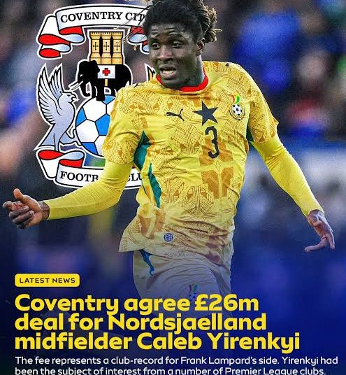 BREAKING NEWS: Frank Lampard and Coventry City Smash Club Transfer Record AGAIN as Sky Blues Seal Sensational £26M Deal for Ghanaian Superstar in Jaw-Dropping Statement Signing!