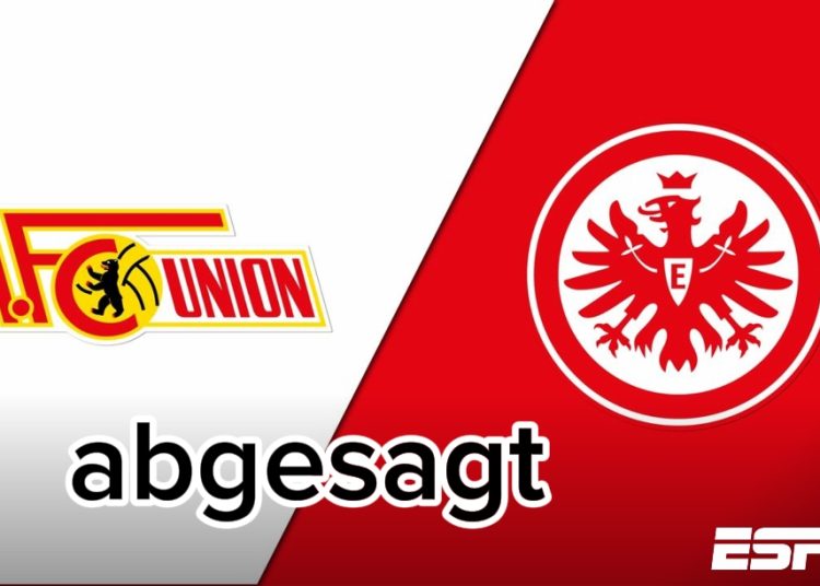 Eilmeldung: Das Spiel zwischen Union Berlin und Eintracht Frankfurt wurde gerade abgesagt – nach einem schweren…