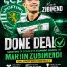 DONE DEAL: SPORTING CP COMPLETE STUNNING SIGNING OF MARTÍN ZUBIMENDI ON LONG-TERM CONTRACT!